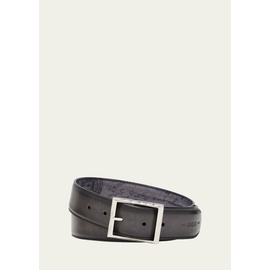 벨루티 Mens Scritto Leather Belt 4406408