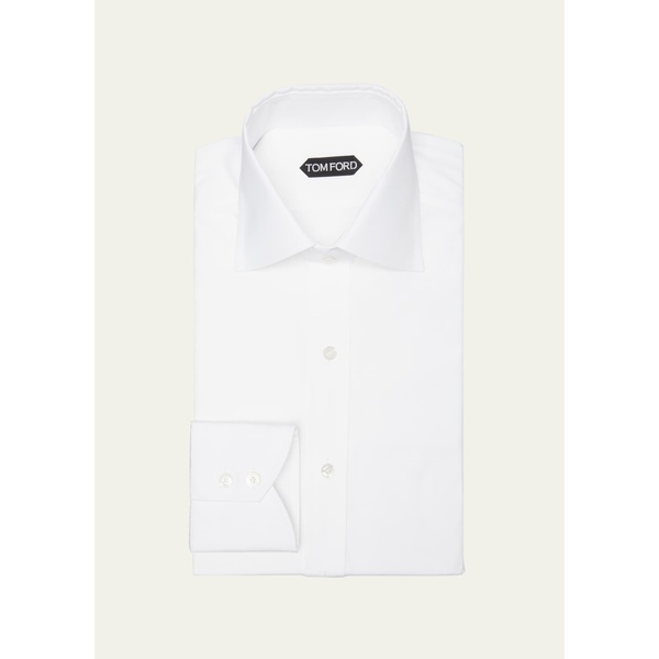 톰포드 톰포드 TOM FORD Mens Classic Fit Cotton Dress Shirt 4422653