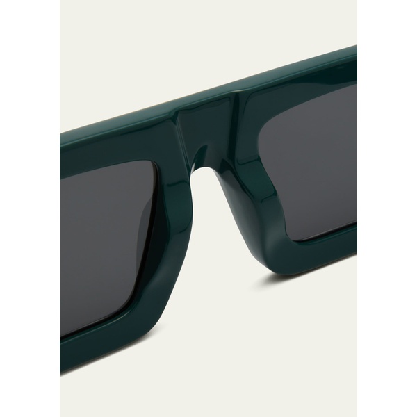  오프화이트 Off-White Mens Leonardo Oversized Arrows Rectangle Sunglasses 4433437