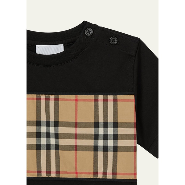 버버리 버버리 Burberry Kids Cedar Vintage Check-Print T-Shirt, Size 6M-2 4441861