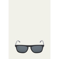 생로랑 Saint Laurent Mens Slim Acetate Aviator Sunglasses with Logo 4473077