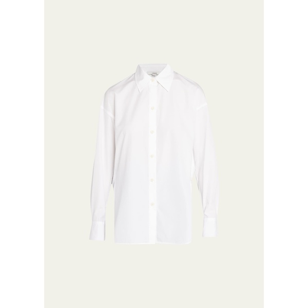 빈스 빈스 Vince Convertible Button-Front Poplin Shirt 4496149