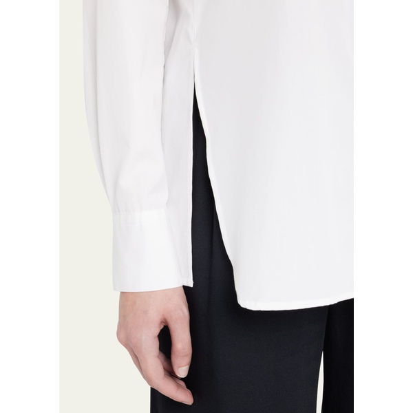 빈스 빈스 Vince Convertible Button-Front Poplin Shirt 4496149