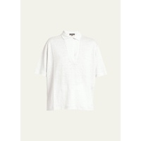 로로 피아나 Loro Piana Gargano Linen Polo Shirt 4509574
