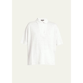 로로 피아나 Loro Piana Gargano Linen Polo Shirt 4509574