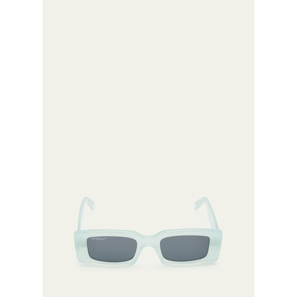  오프화이트 Off-White Mens Arthur Rectangle Acetate Sunglasses 4512369