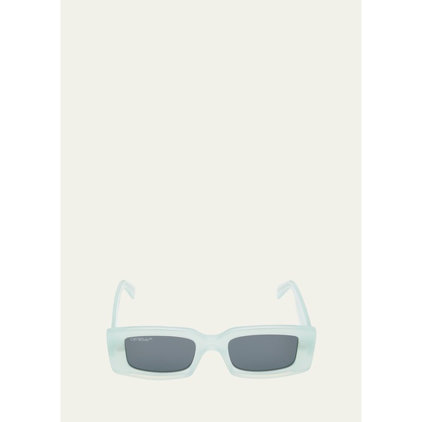  오프화이트 Off-White Mens Arthur Rectangle Acetate Sunglasses 4512369