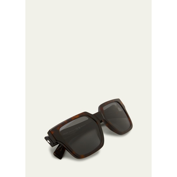프라다 Prada Mens Logo Rectangle Sunglasses 4514518