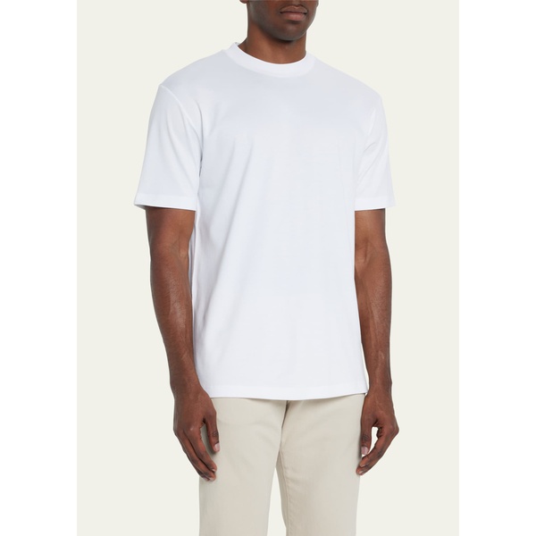  로로 피아나 Loro Piana Mens Jersey Cotton Crewneck T-Shirt 4515074