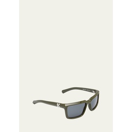 오프화이트 Off-White Mens Portland Rectangle Acetate Sunglasses 4519501