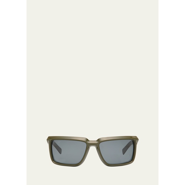  오프화이트 Off-White Mens Portland Rectangle Acetate Sunglasses 4519501