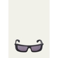 오프화이트 Off-White Mens Volcanite Acetate Wrap Sunglasses 4525676