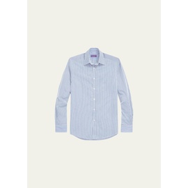 랄프로렌 Ralph Lauren Purple Label Mens Sinclair Striped Sport Shirt 4539530