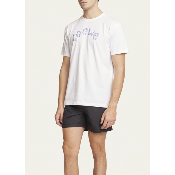 로에베 로에베 Loewe x Paulas Ibiza Mens Bubble Logo T-Shirt 4570811