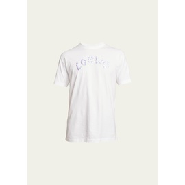 로에베 Loewe x Paulas Ibiza Mens Bubble Logo T-Shirt 4570811