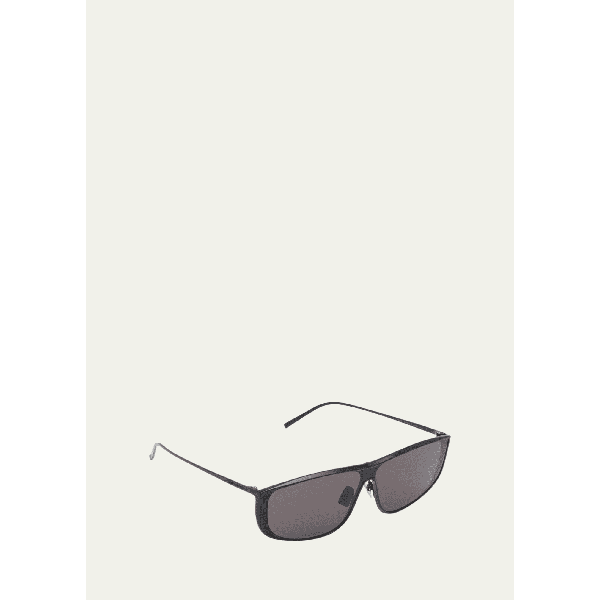 생로랑 생로랑 Saint Laurent Mens Sl 605 Metal Rectangle Sunglasses 4579922