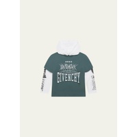 지방시 Givenchy Boys Graphic Logo-Print Combo T-Shirt, Size 6-14 4584165