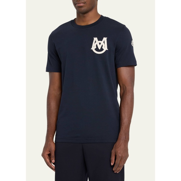 몽클레어 몽클레어 Moncler Mens Archivio Jersey Logo Patch T-Shirt 4584474