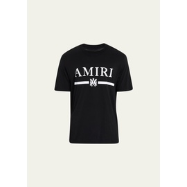 아미리 Amiri Mens MA Bar Logo T-Shirt 4587202