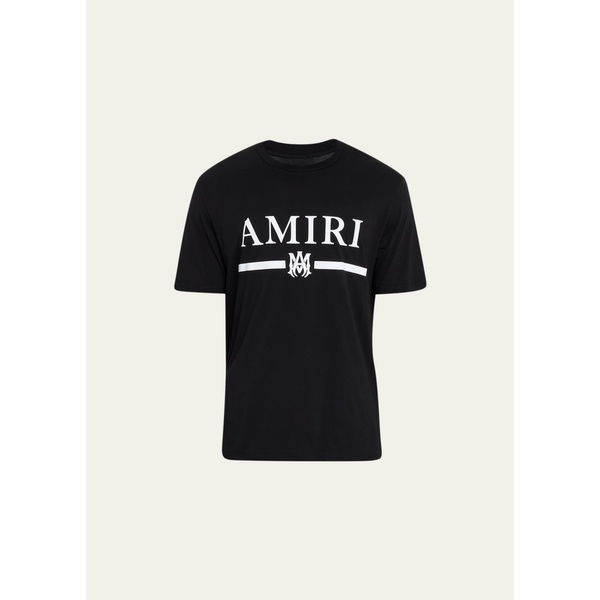  아미리 Amiri Mens MA Bar Logo T-Shirt 4587202