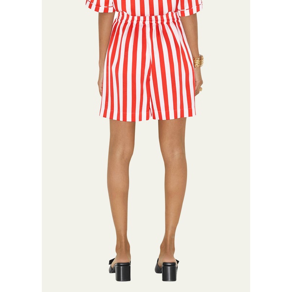 버버리 버버리 Burberry Tawney Stripe Silk Shorts 4589213