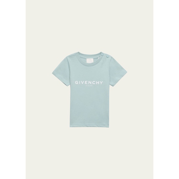 지방시 지방시 Givenchy Boys Short-Sleeve Reverse Logo Print T-Shirt, Size 6M-3 4627562