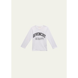 지방시 Givenchy Boys Long-Sleeve Embroidered Logo T-Shirt, Size 6M-3 4627563