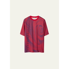 버버리 Burberry Mens Rose Jersey T-Shirt 4628384