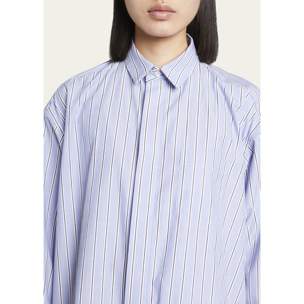 사카이 SACAI Layered Button-Front Shirtdress 4643558