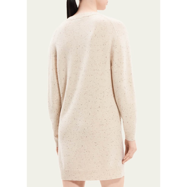 띠어리 띠어리 Theory Wool-Cashmere Short Donegal Sweater Dress 4647139