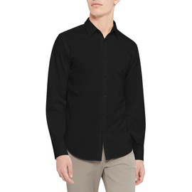 띠어리 Theory Sylvain ND Structure Knit Button-Up Shirt 6236334_BLACK