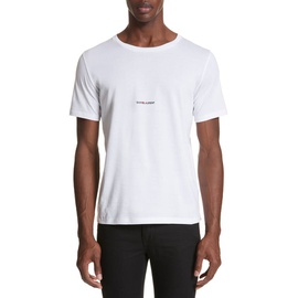 생로랑 Saint Laurent Gauche Logo T-Shirt 5618951_WHITE