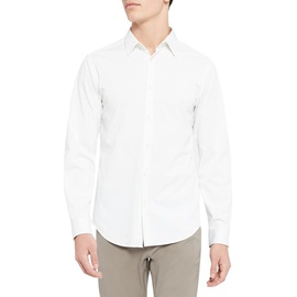 띠어리 Theory Sylvain ND Structure Knit Button-Up Shirt 6236334_WHITE