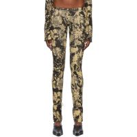 KNWLS Black Perse Trousers 221148F087008