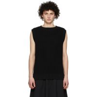 We11done Black Monster Vest 221327M185023
