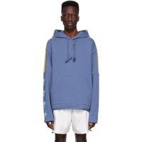 We11done Purple Cotton Hoodie 221327M202036