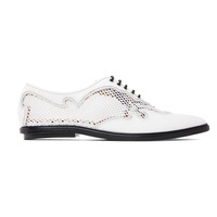 Toga Pulla White Lace-Up Oxfords 231492F120002