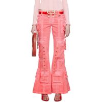 Blumarine SSENSE Exclusive Pink Trousers 231901F087035