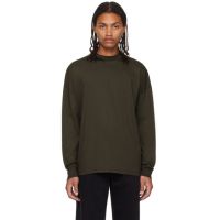 The Row Green Drago Long Sleeve T-Shirt 232359M213017