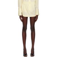 The Attico Yellow Rooney Miniskirt 232528F090012
