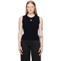 Marine Serre Black Core Sleeveless Crewneck 241020F096009