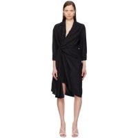 Gauge81 Black Miya Minidress 241329F052010