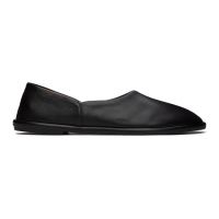 The Row Black Canal Ballerina Flats 241359F118006