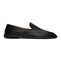 The Row Black Canal Loafers 241359F121001