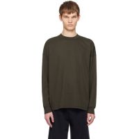 The Row Gray Drago Long Sleeve T-Shirt 241359M213007