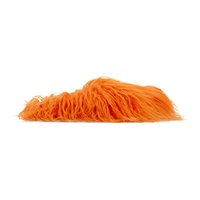 Marni SSENSE Exclusive Orange Fussbett Sabot Loafers 241379F121001