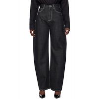 ALAIA Black Round Jeans 241483F069000