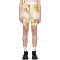 OPEN YY Green Floral Shorts 241731F088006