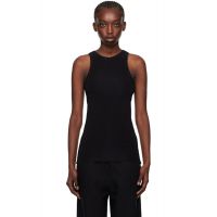 TOTEME Black Fluid Tank Top 241771F111012