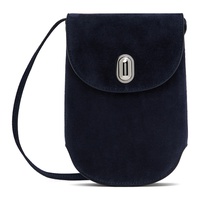 Savette Navy Tondo Pouch 242163F048008